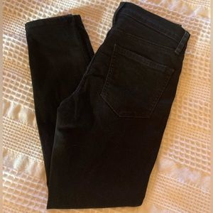 Gap True Skinny jeans, size 27 short/petite, black in color